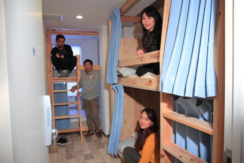 Hostel Teltel Bouzu Osaka Exteriör bild